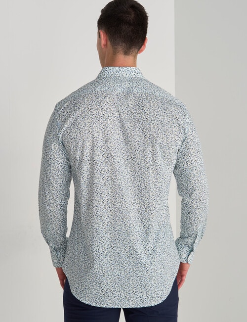 L+L All Over Printed Shirt, Multi Floral White product photo View 02 L