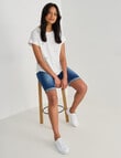 Zest Organic Cotton Boxy Tee, White Fruit product photo View 03 S