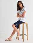 Ella J Bengaline Short, Navy product photo View 03 S