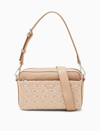 Calvin Klein Must Convertible Camera Bag, Chanterelle Mono Jacquard product photo