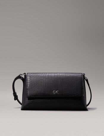 Calvin Klein Daily Shoulder Bag, CK Black Croco product photo