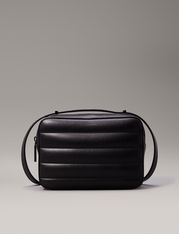 Calvin Klein Line Quilt Camera Bag, CK Black product photo