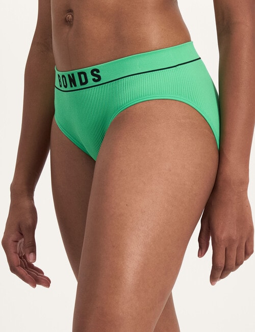 Bonds Retro Rib Bikini Brief, Jardin, 8-22 product photo View 02 L