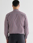 Chisel Vertex Check Long Sleeve Shirt, Red product photo View 02 S