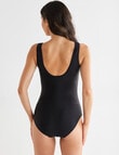 Zest Resort Mesh Bodice Sportsuit, Black product photo View 02 S