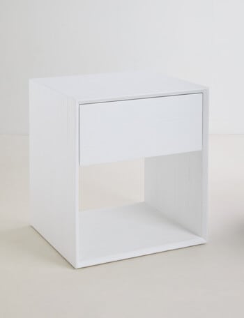 LUCA Devon Bedside, White product photo