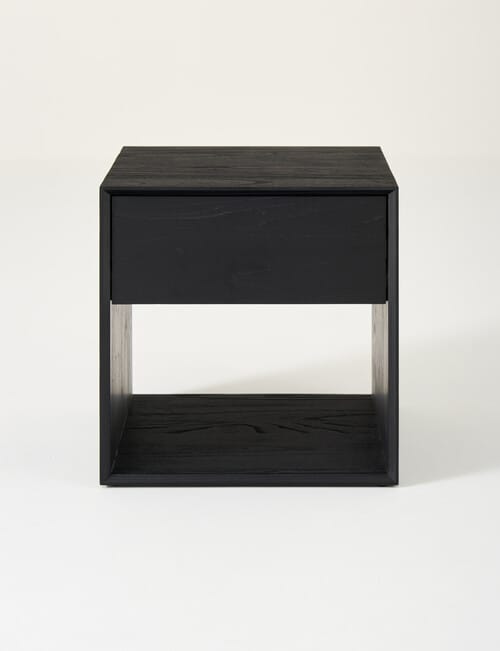 LUCA Devon Bedside Table, Black product photo View 03 L