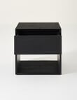 LUCA Devon Bedside Table, Black product photo View 04 S