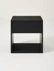 LUCA Devon Bedside Table, Black product photo View 07 S