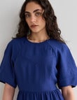 State of play Adrift Panelled Midi Dress, Royal Blue product photo View 04 S