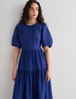 State of play Adrift Panelled Midi Dress, Royal Blue product photo View 05 S