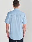 Chisel Mason Mini Short Sleeve Shirt, Teal product photo View 02 S