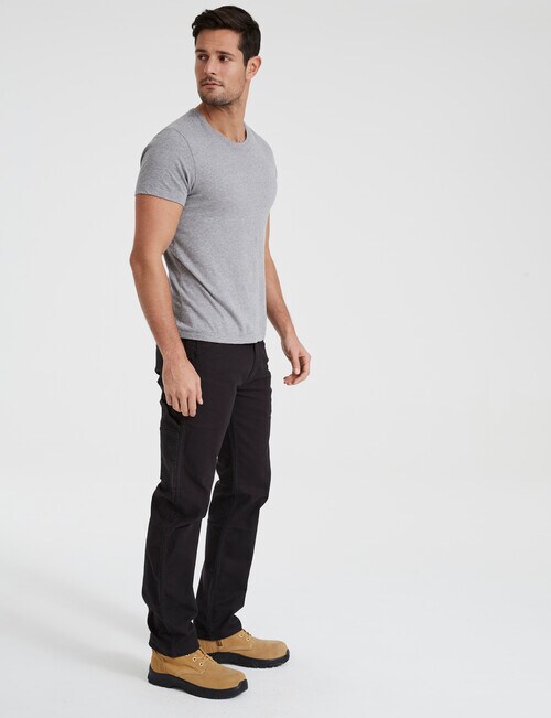 Levis 505 Workwear Utility Pant, Black Canvas product photo View 02 L