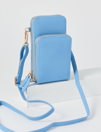 Boston + Bailey Cora Phone Wallet, Blue product photo