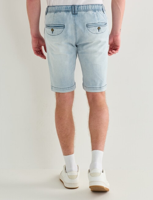 Tarnish Antonio Denim Shorts, Faded Denim product photo View 02 L