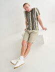 Tarnish Antonio Denim Shorts, Sand product photo View 03 S