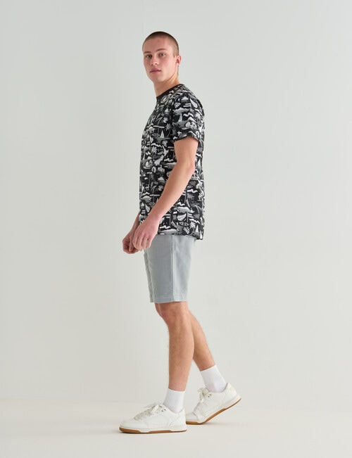 Tarnish Antonio Denim Shorts, Slate product photo View 07 L