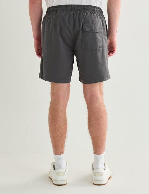 Tarnish Staple Shorts, Charcoal product photo View 02 L