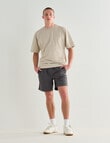 Tarnish Staple Shorts, Charcoal product photo View 07 S