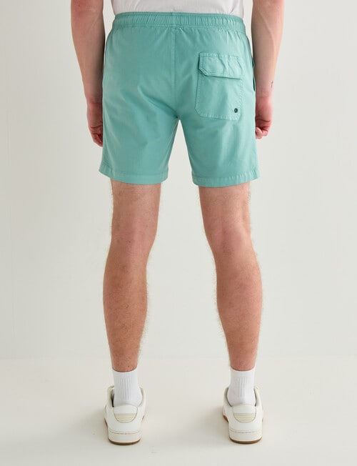 Tarnish Staple Shorts, Haze Green product photo View 02 L