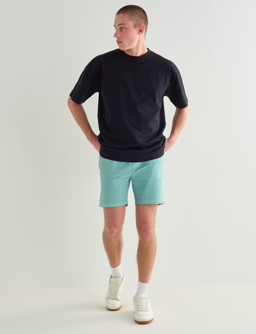 Tarnish Staple Shorts, Haze Green product photo View 03 L