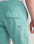 Tarnish Staple Shorts, Haze Green product photo View 04 S