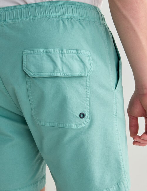 Tarnish Staple Shorts, Haze Green product photo View 04 L