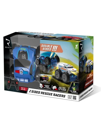 Revolt 2-Sided Rescue Racers, Assorted product photo