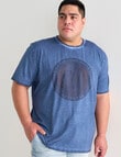 Tarnish King Size Tiki Tee, Blue product photo