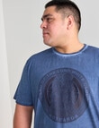 Tarnish King Size Tiki Tee, Blue product photo View 04 S