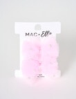 Mac & Ellie Tulle Hair Clips, Light Pink product photo View 02 S