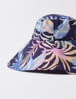 Zest Resort Printed Bucket Hat, Navy product photo View 02 S