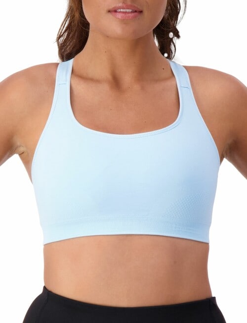 Triumph Triaction Ultra Seamfree Top, Sky Blue, 10-16 product photo