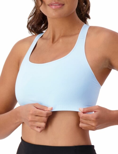 Triumph Triaction Ultra Seamfree Top, Sky Blue, 10-16 product photo View 04 L