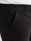 Tarnish King Size Antonio Denim Short, Washed Black product photo View 05 S