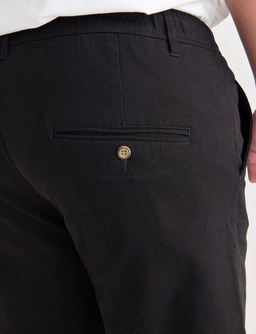 Tarnish King Size Antonio Denim Short, Washed Black product photo View 06 L