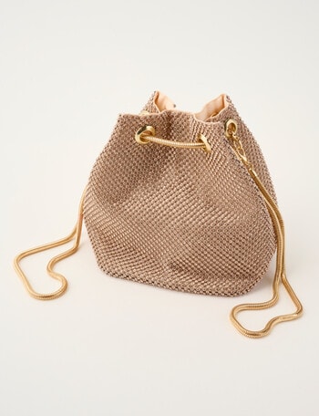 Harlow Sparkle Pouch, Champagne product photo