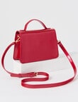 Whistle Accessories Patent Top Handle Crossbody Bag, Pink product photo View 02 S