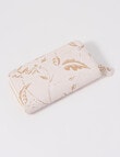 Boston + Bailey Lace Floral Printed Wallet, Taupe product photo View 02 S