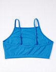 Wavetribe Harper Rib Bikini Swim Set, Cobalt product photo View 02 S