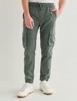 Tarnish King Size Enzo Jogger Pant, Army Green product photo View 05 S