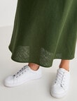 Whistle Bias Slip Skirt Deep, Olive product photo View 04 S