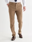 Laidlaw + Leeds Linen Blend Tailored Pant, Mid Tan product photo