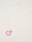 Switch Bff Daisy 2-Pack Necklace, Pink & White product photo View 02 S