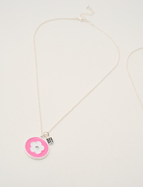 Switch Bff Daisy 2-Pack Necklace, Pink & White product photo View 02 L