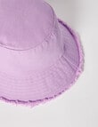 Mac & Ellie Bucket Hat, Washed Lavender product photo View 02 S