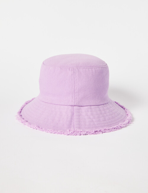 Mac & Ellie Bucket Hat, Washed Lavender product photo View 03 L