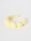 Switch Quilted Headband, Lemon product photo View 02 S