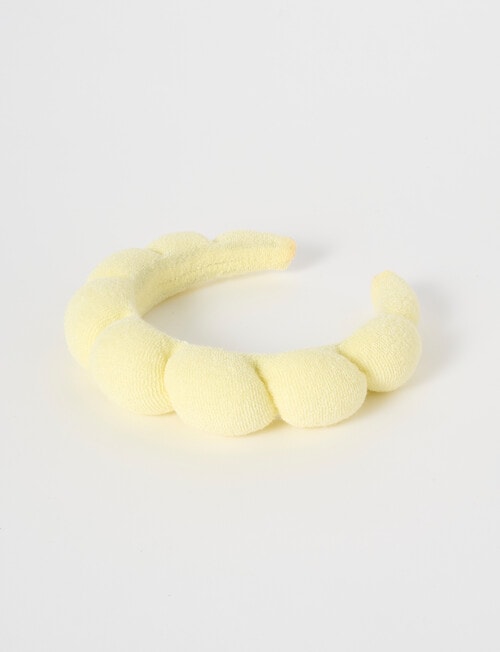 Switch Quilted Headband, Lemon product photo View 02 L