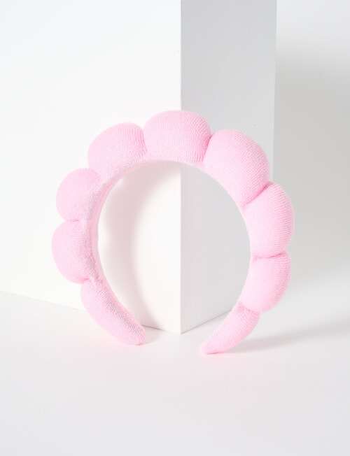 Switch Quilted Headband, Fondant Pink product photo